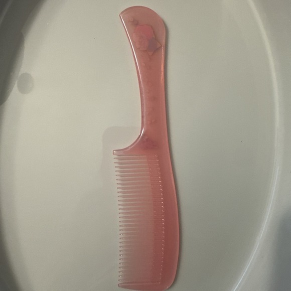 Sanrio Little Twin Stars Retro hair Comb Vintage Rare 70's 1976 PINK Collectible - Picture 8 of 9